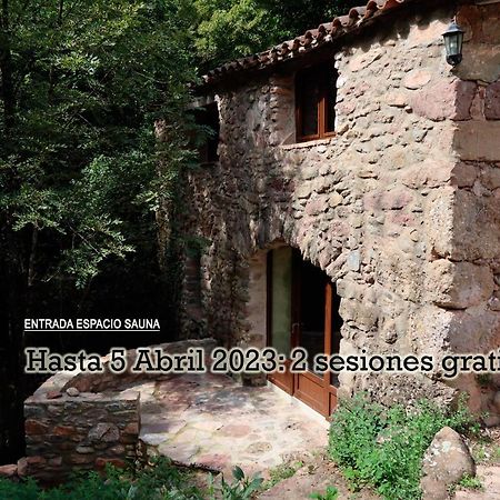 La Cabana Del Moli De La Plana Riudaura Esterno foto