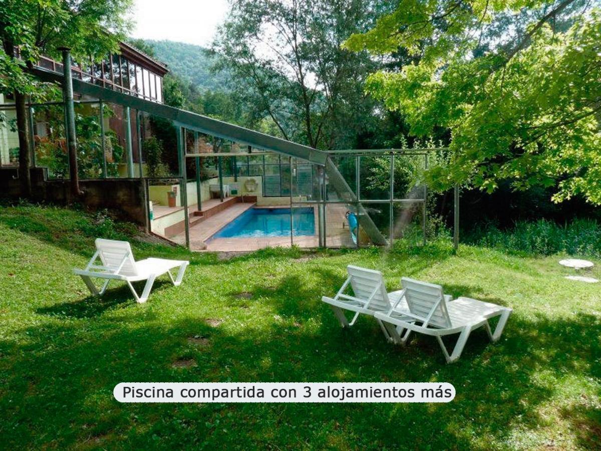 La Cabana Del Moli De La Plana Riudaura Esterno foto