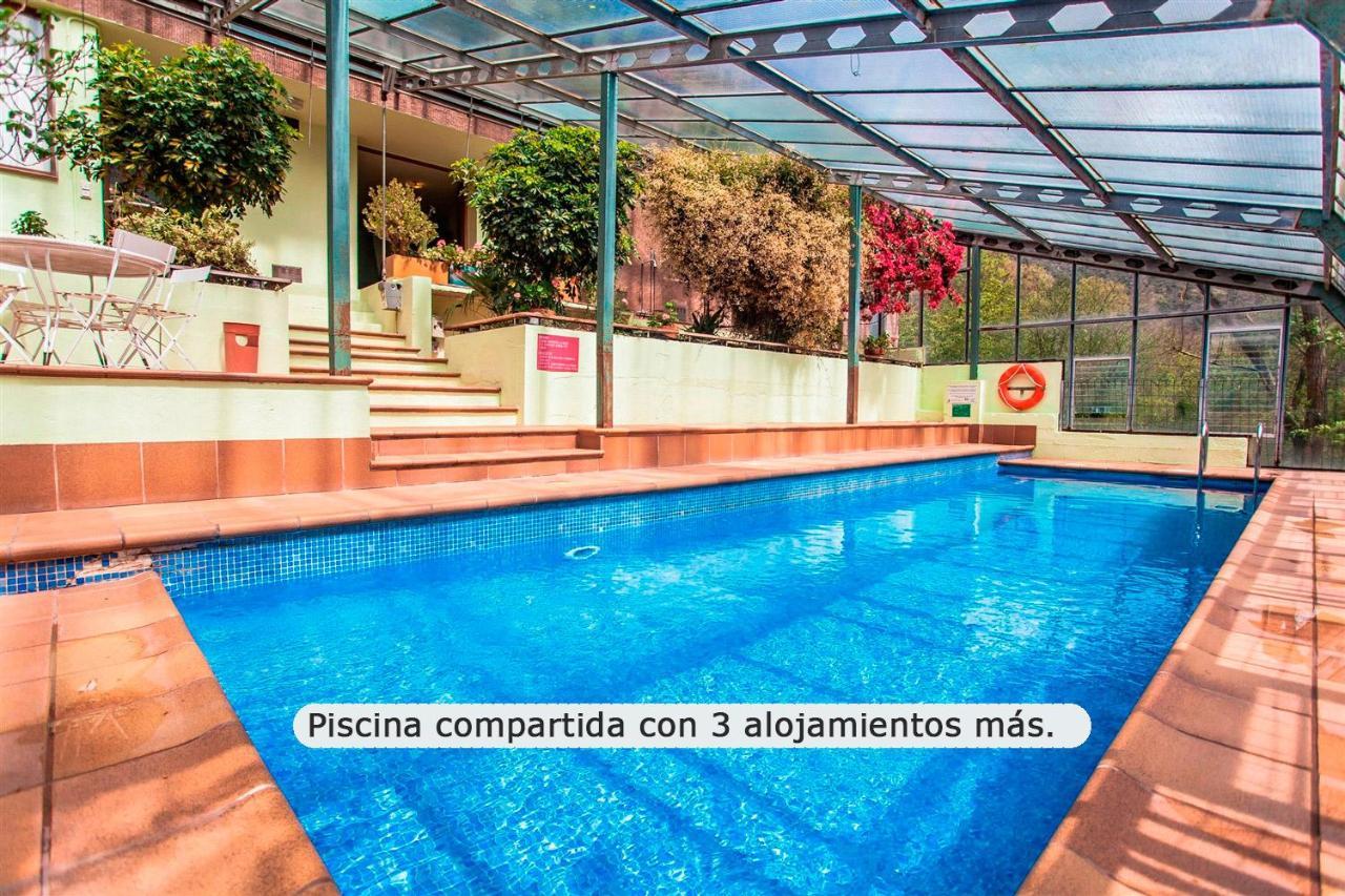 La Cabana Del Moli De La Plana Riudaura Esterno foto