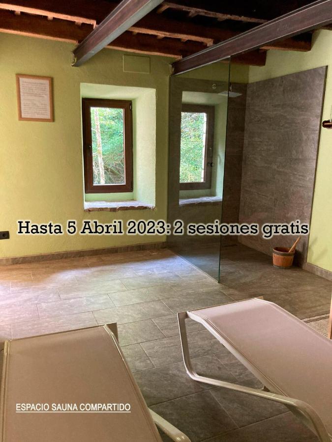 La Cabana Del Moli De La Plana Riudaura Esterno foto