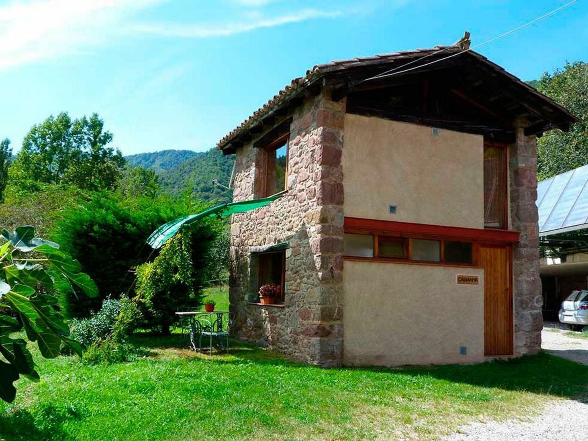 La Cabana Del Moli De La Plana Riudaura Esterno foto