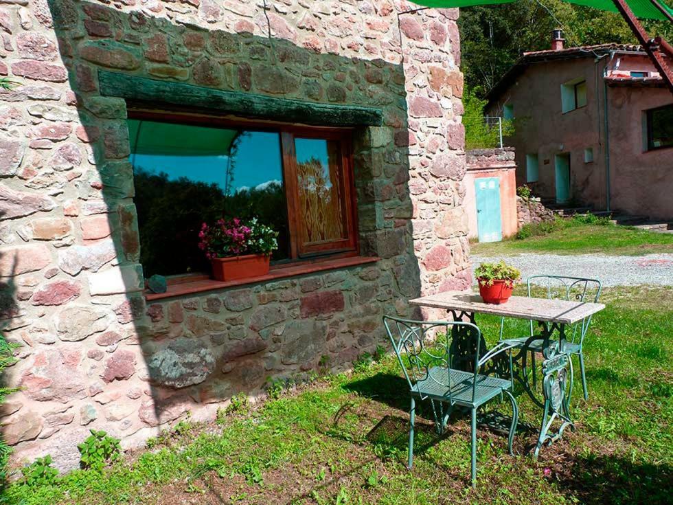 La Cabana Del Moli De La Plana Riudaura Esterno foto