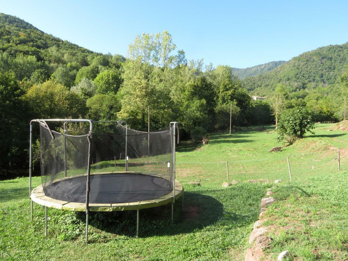 La Cabana Del Moli De La Plana Riudaura Esterno foto