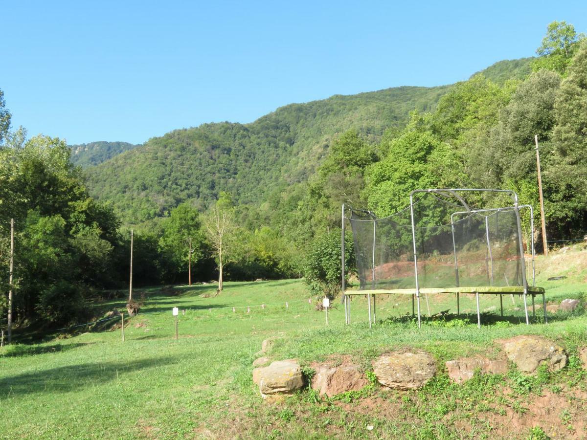La Cabana Del Moli De La Plana Riudaura Esterno foto